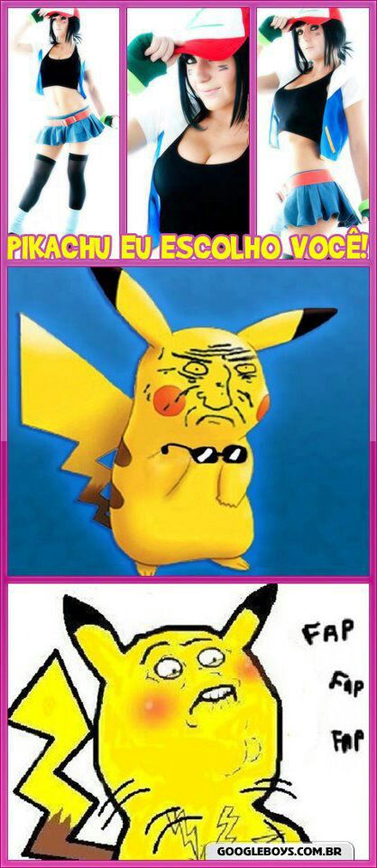 oh pikachu why - meme
