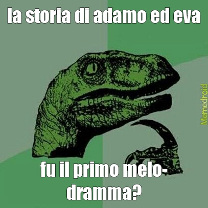 melo-dramma - meme