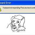 keyboard error