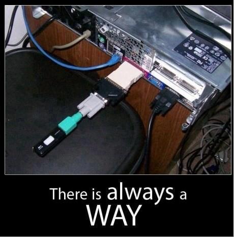 There is always a way - meme