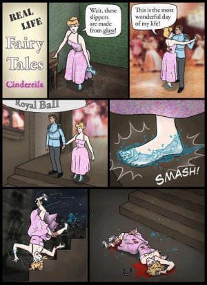 What really happened to Cinderella - meme