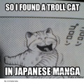 Troll Cat is also a honey badger