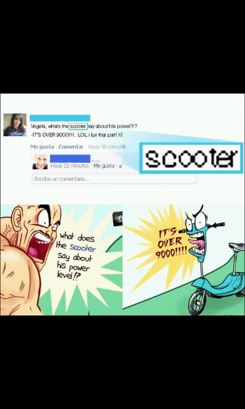 the scooter, eh? - meme