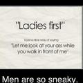 sneaky, clever men!!