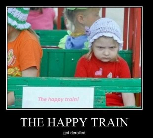 Happy train - meme