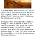 live rest of your life in Mars. away of modern world retards and stupidity.