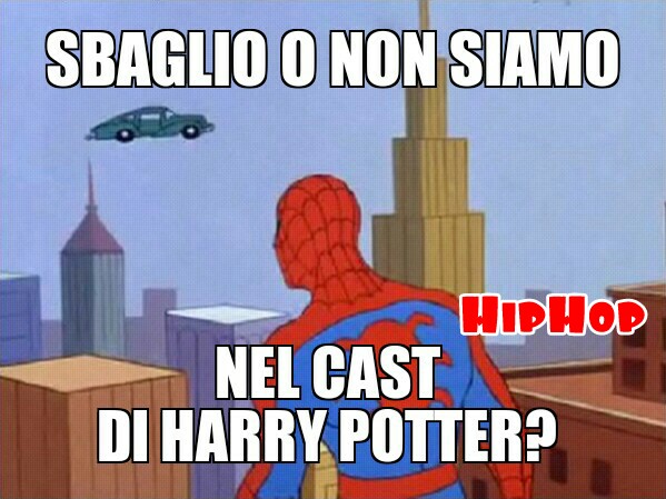 Spider Man o Harry Potter - meme