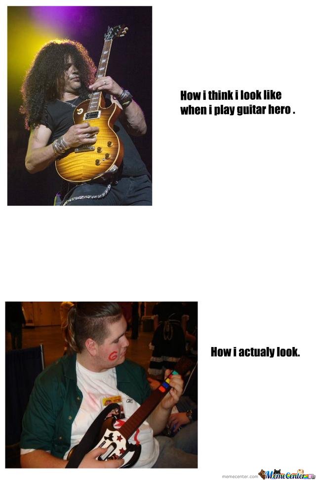 Slash Is Showing Off Obviously. - meme