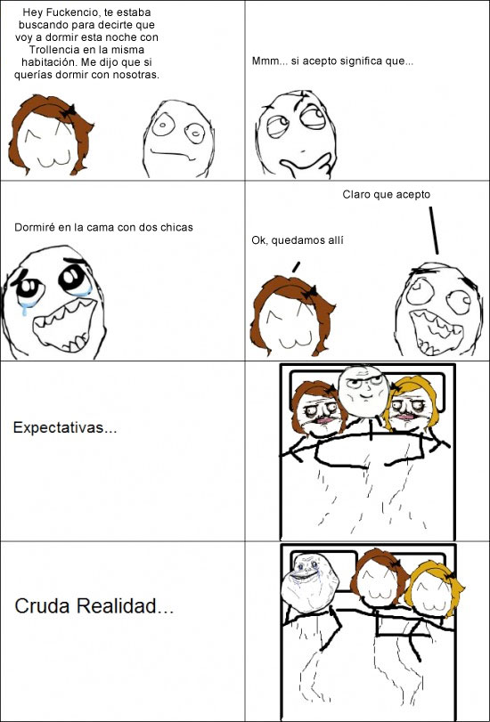 triste realidad - meme