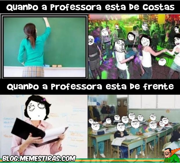 professora - meme