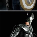 Batman in Avengers’ Costumes