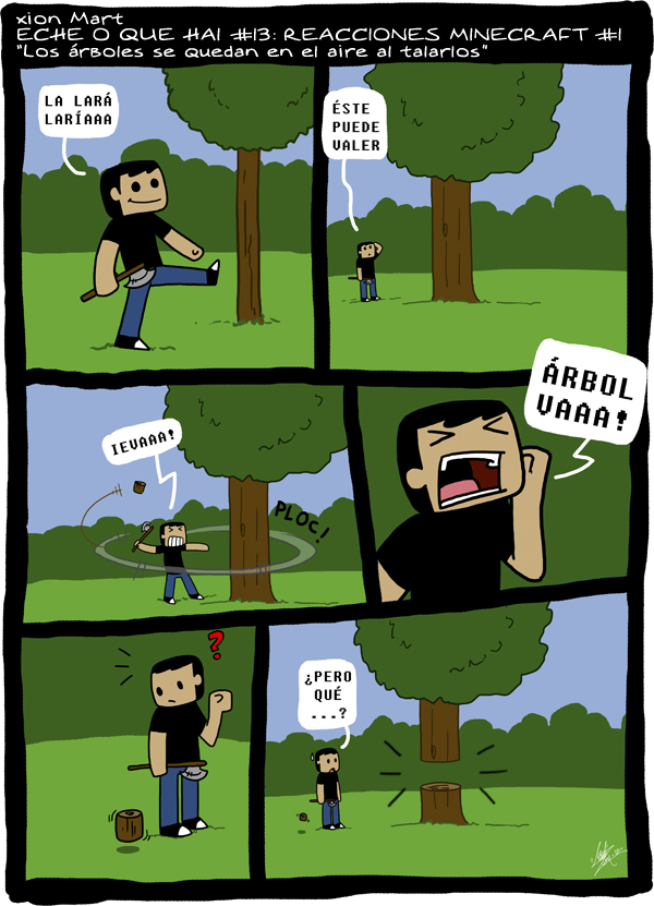 cuando eres noob en minecraft - Meme by elvato15 :) Memedroid