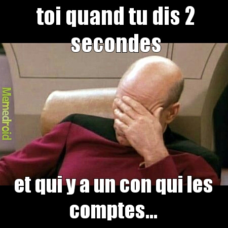 2 seconde - meme