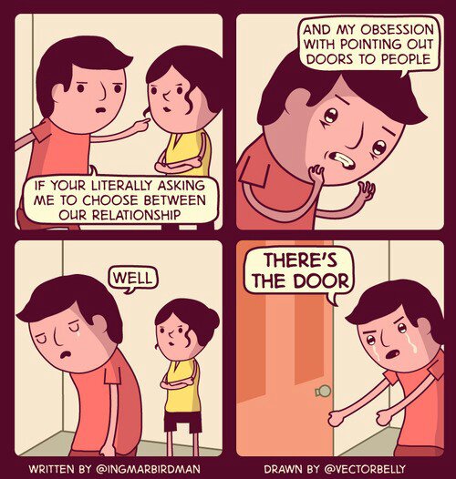 Door Obsession - meme
