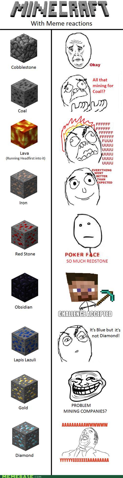 MEMES MINECRAFT #001 - TEM ALGO DE ERRADO COM MEU MINE 