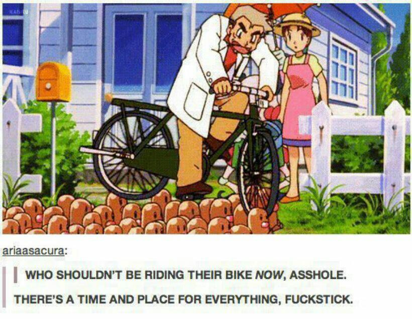 WHO SHOULDNT BE RIDING THERE BIKE - meme