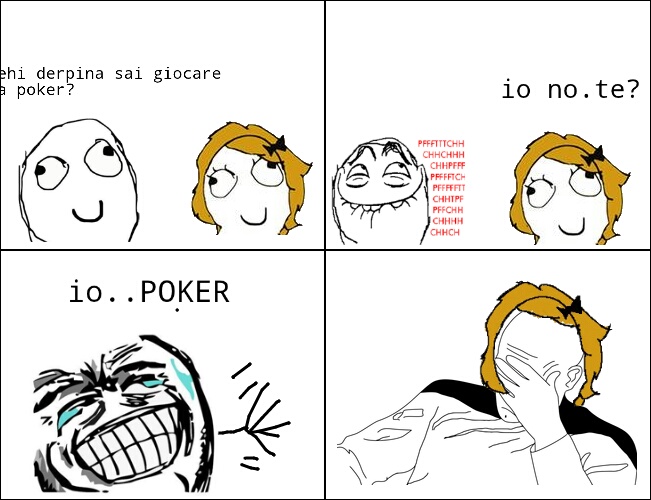 poker simile a poco - meme