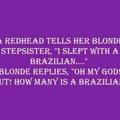 blondes...