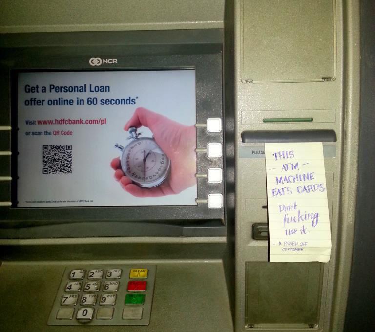 ATM monster :P - meme