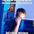 Clear history