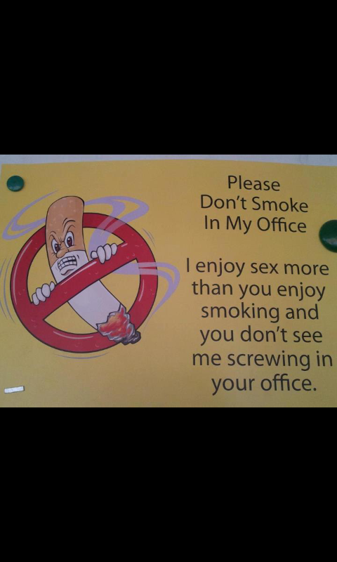 no smoking - meme