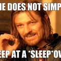 no one ever sleeps at sleepovers....