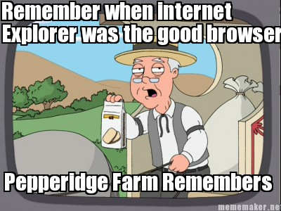 ah Pepperidge farm - meme