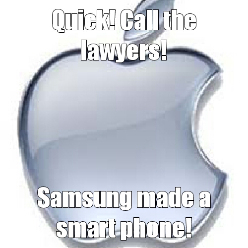 Apple legal division - meme