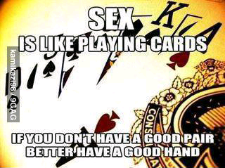 playing poker suddenly became interesting - meme