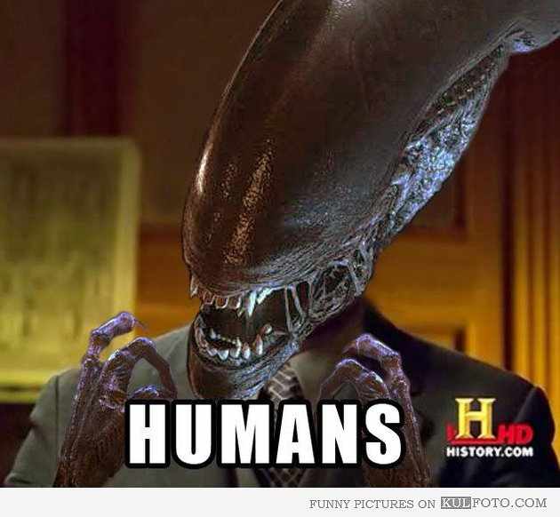 what aliens watch - meme