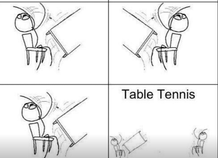 table tennis:D - meme
