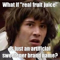 %100 real fruit juice