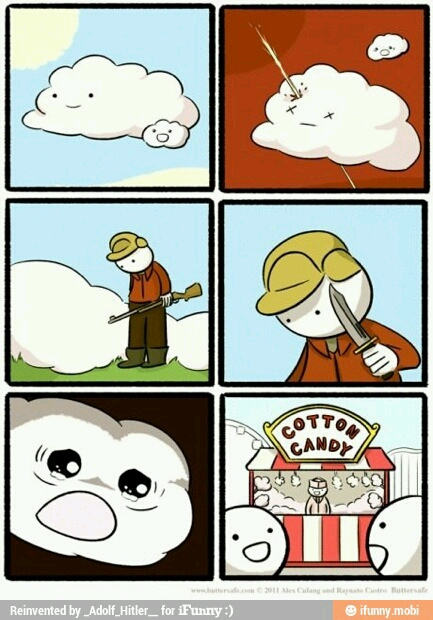 The Real Story Of Cotton Candy - meme