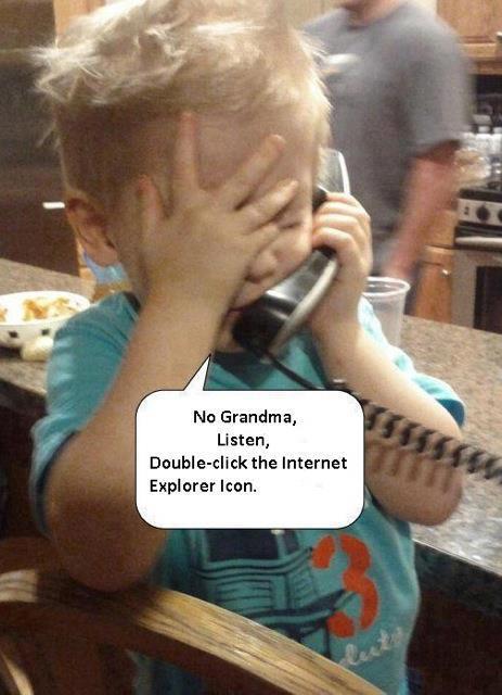 Stupid Grandma! - meme