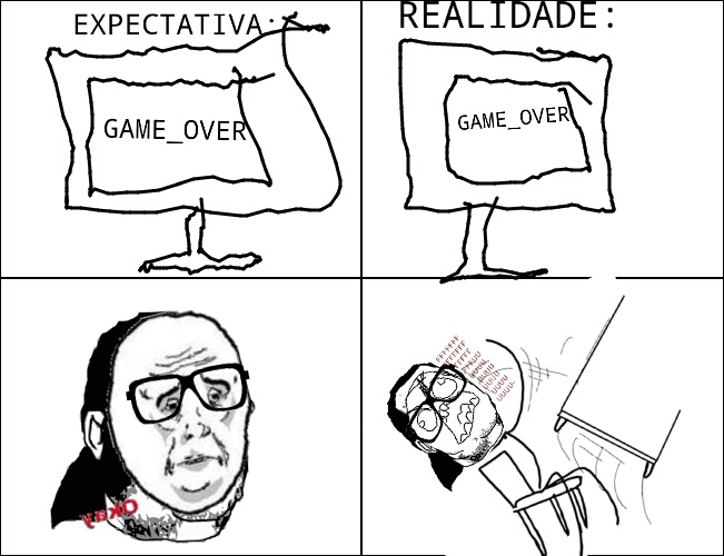 GAME OVER - meme