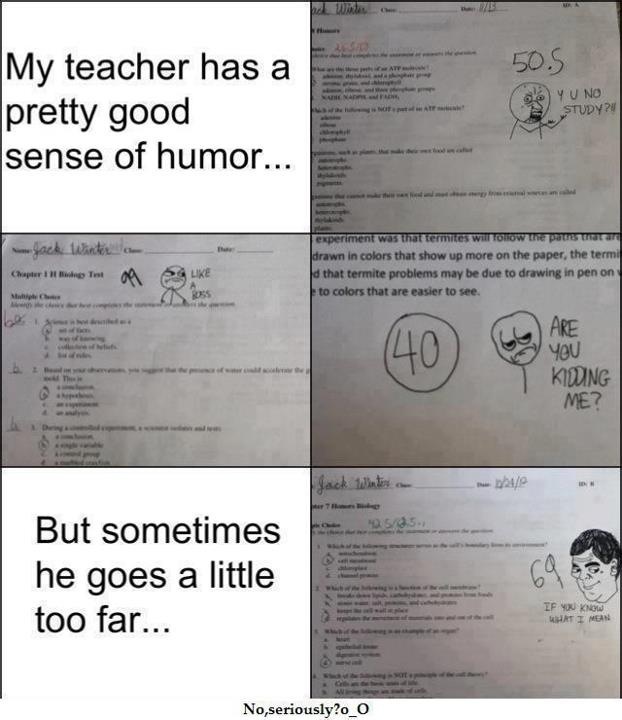 Scary teacher - meme