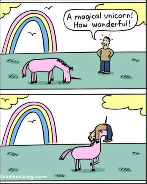 unicorns - meme