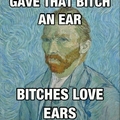 bitches love ears