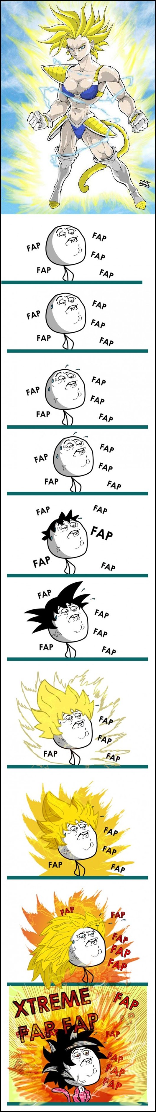 Goku fap fap - meme