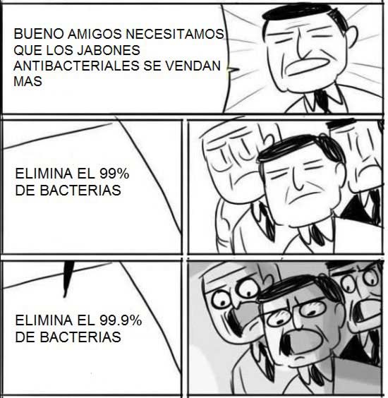 Jabones Antibacteriales - meme