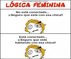 logica femenina - meme