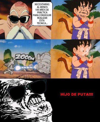 Hahaha ese Goku ! - meme