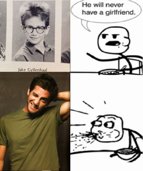Jake gyllenhaal is hot! - meme