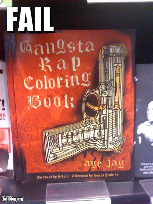 Hahaha!!! Gangsta need colouring too! - meme