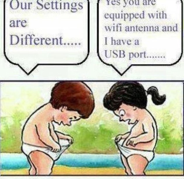 wifi vs usb - meme