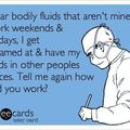 ahhh my life in the emergency department...