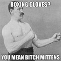 Boxing gloves?