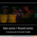 sonic in reck it ralph