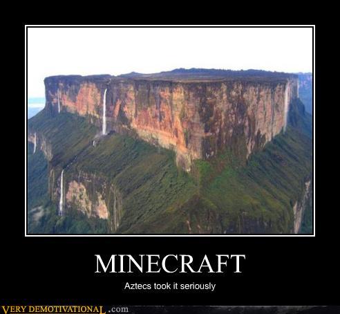 minecraft in real life - meme