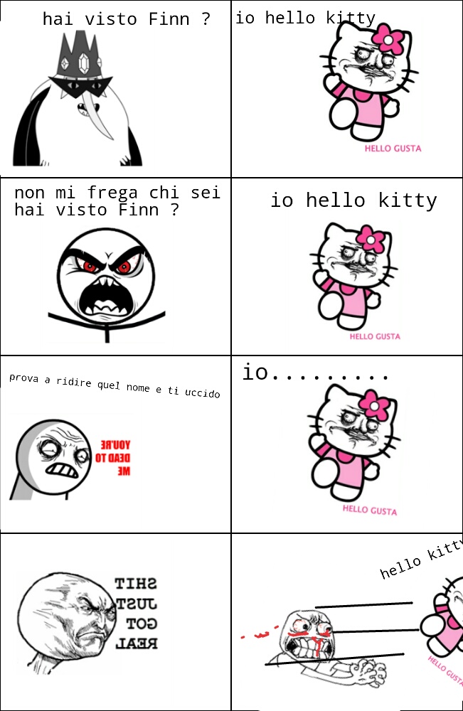 io hello kitty - meme